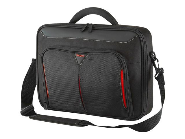 Targus Classic Clamshell - Notebook carrying case - 14" - black, red Targus Classic Clamshell - Notebook carrying case - 14" - black, red