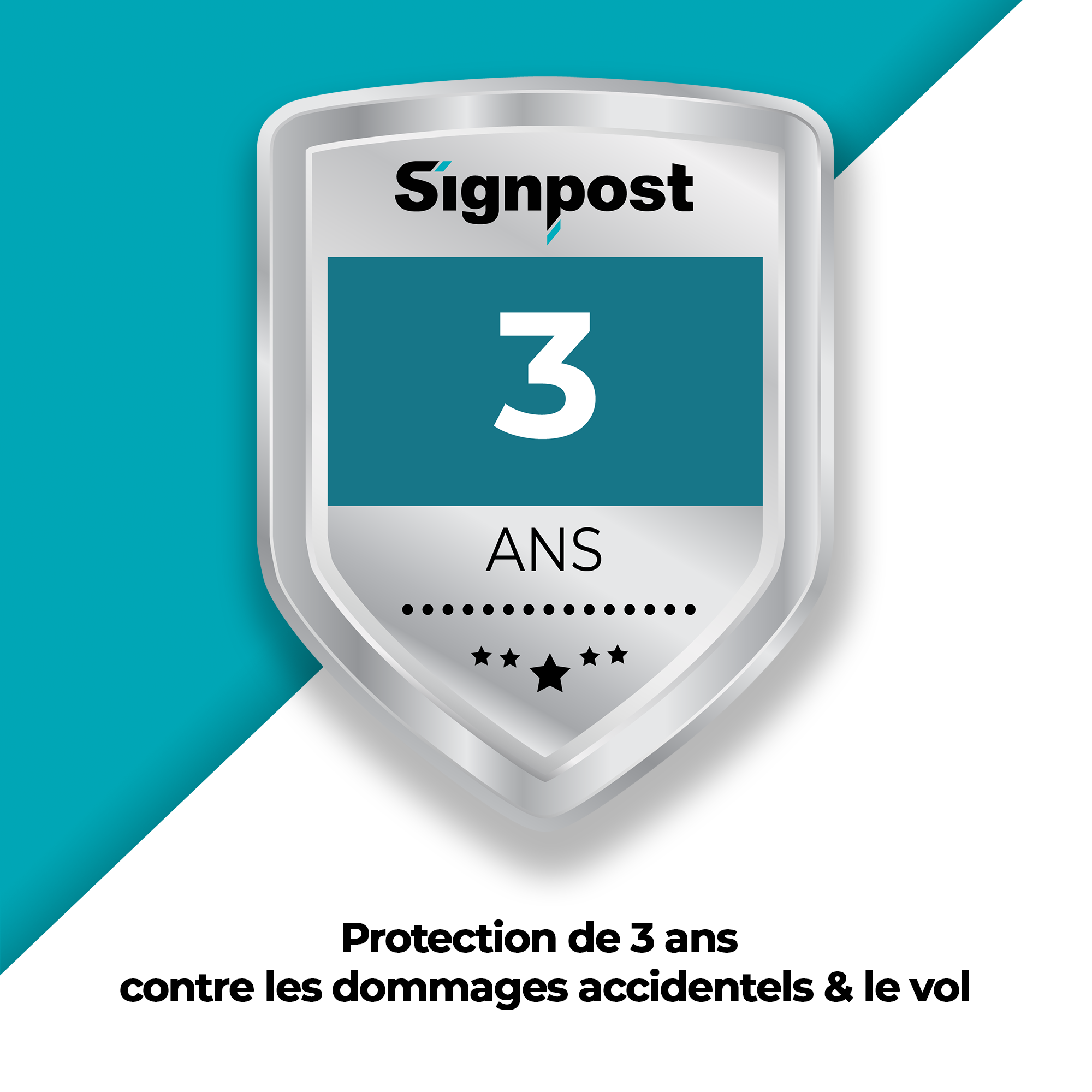 Protection de 3 ans contre les dommages accidentels & le vol – € 99,00