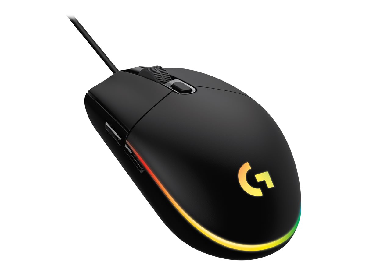 Logitech Gaming Mouse G203 LIGHTSYNC - Mouse - optical - 6 buttons - wired - USB - black Logitech Gaming Mouse G203 LIGHTSYNC - Mouse - optical - 6 buttons - wired - USB - black