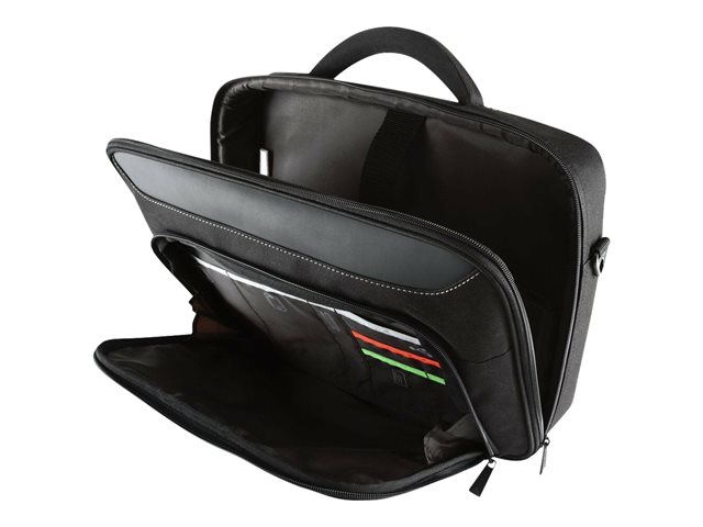 Targus Classic+ Clamshell - Notebook carrying case - 15" - 15.6" - black, red Targus Classic+ Clamshell - Notebook carrying case - 15" - 15.6" - black, red