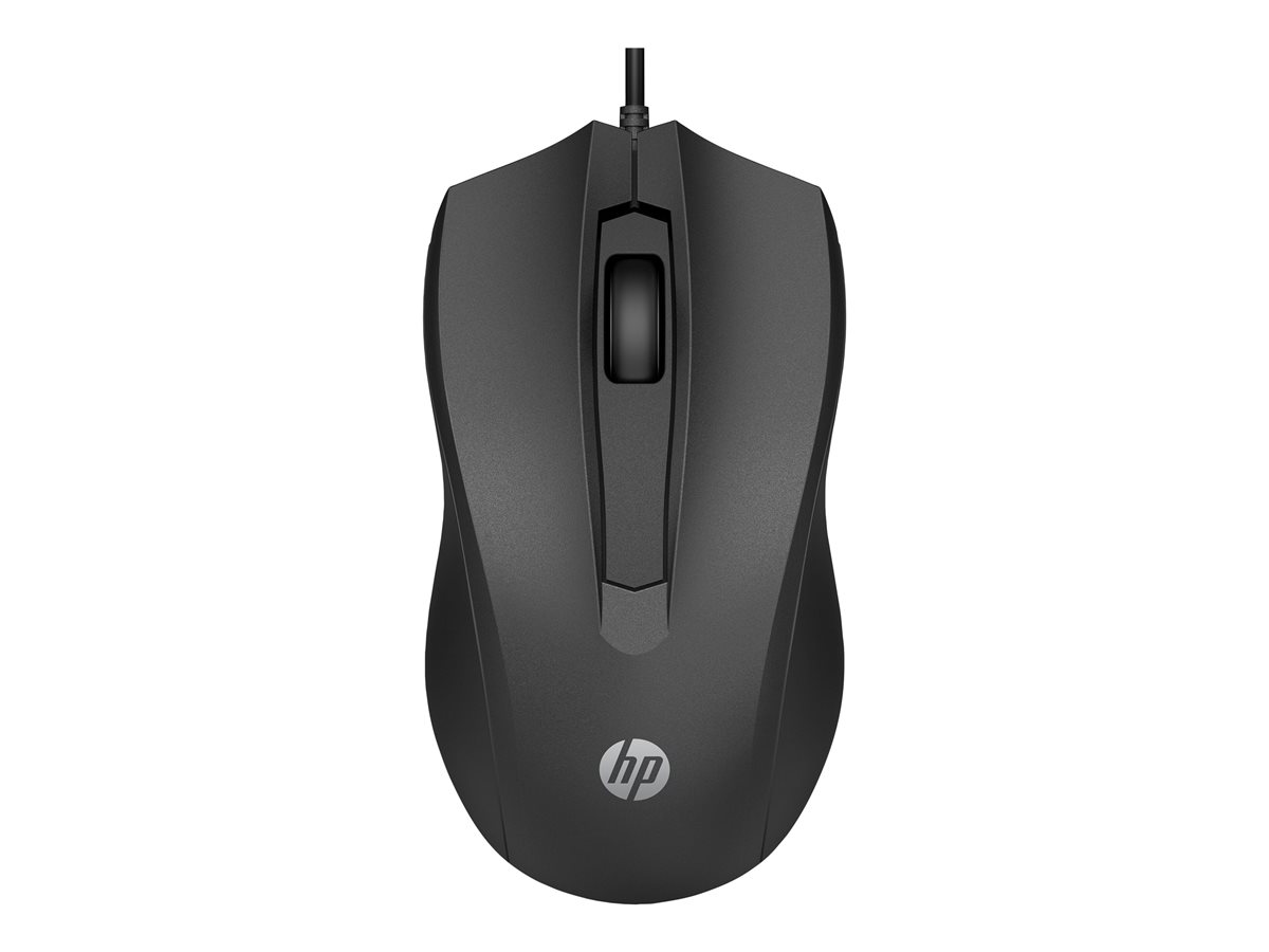 HP 105 - mouse - USB-A - black