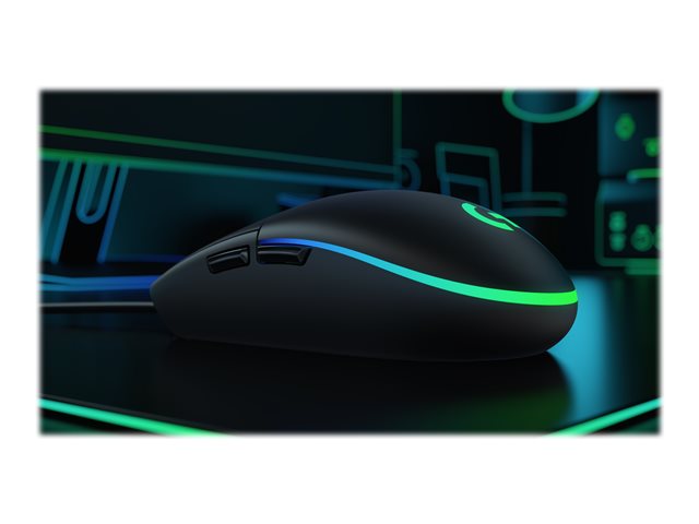 Logitech Gaming Mouse G203 LIGHTSYNC - Mouse - optical - 6 buttons - wired - USB - black Logitech Gaming Mouse G203 LIGHTSYNC - Mouse - optical - 6 buttons - wired - USB - black
