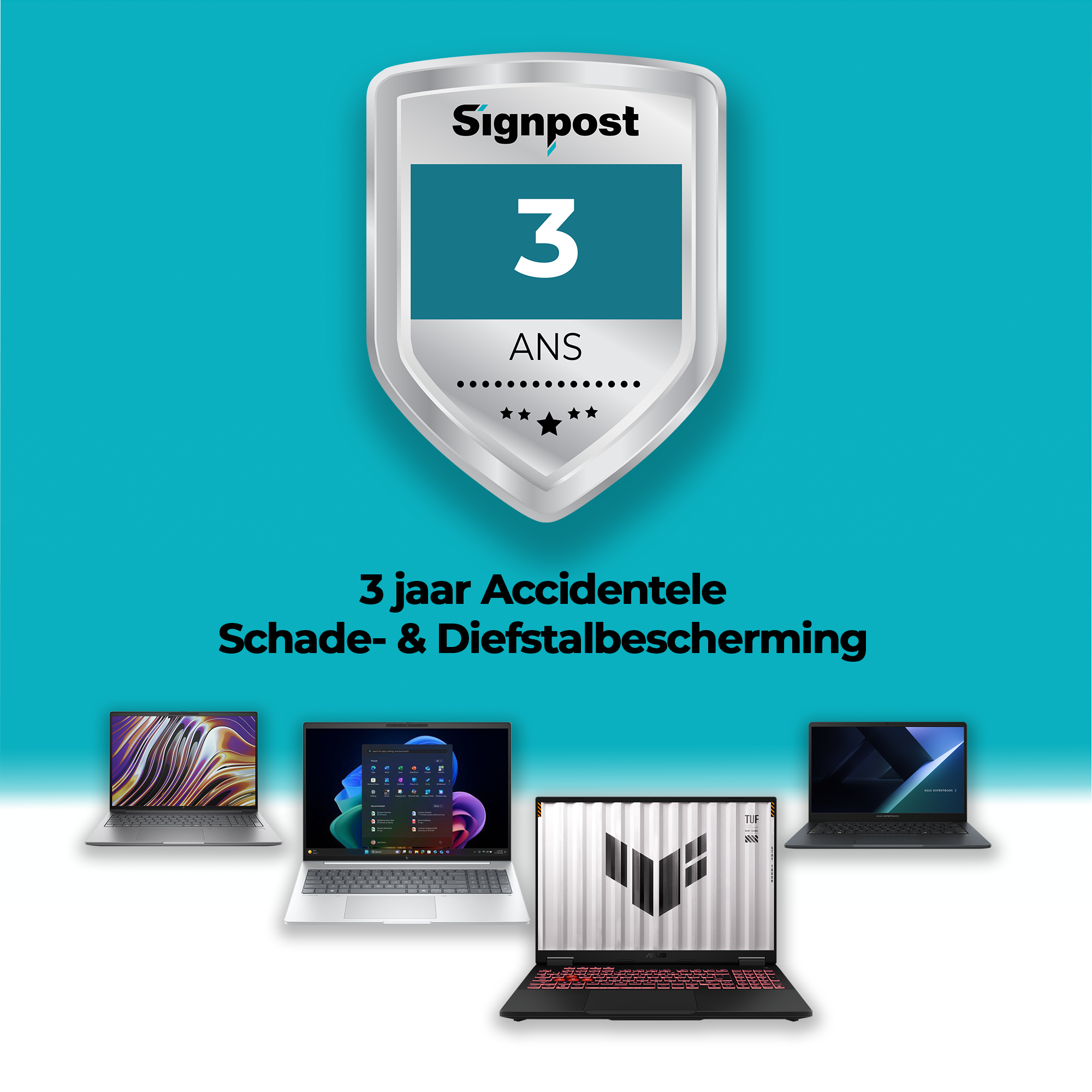 Protection de 3 ans contre les dommages accidentels & le vol – € 99,00